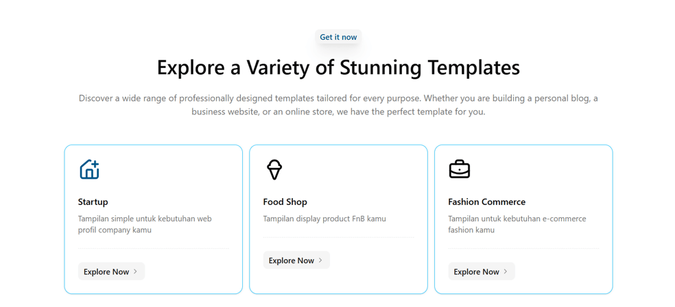 CMS Landing Page (NextJs + Strapi)